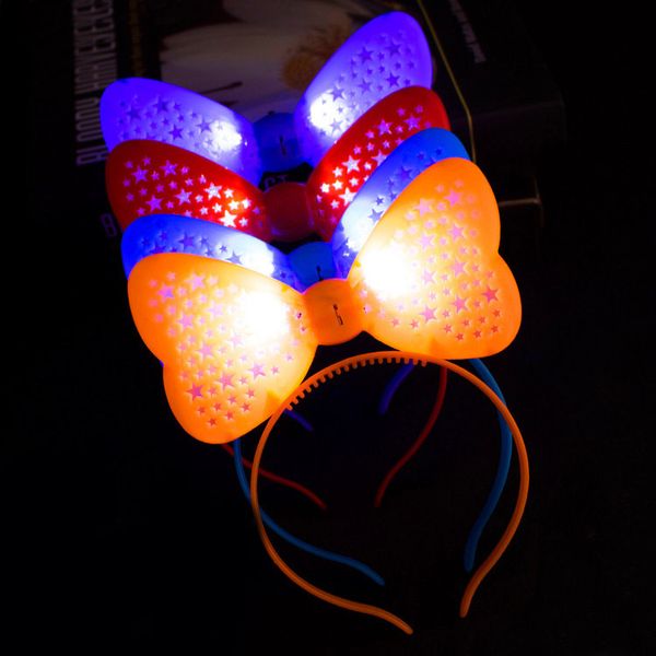 colouful led luminous horn creative bow flash headband hairpin headband children small toy head jewelry gift, Slivery;white
colouful led luminous horn creative bow flash headband hairpin headband children small toy head jewelry gift, Slivery;white