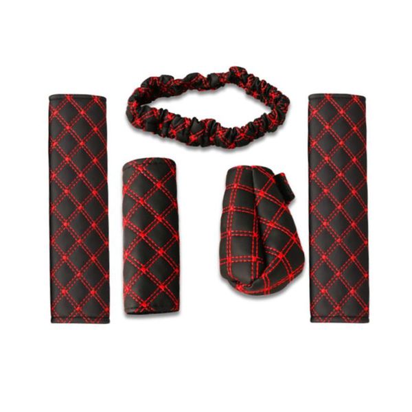 5pcs handbrake sleeve shift knob cover rearview mirror protector seat belt cushion car-styling
5pcs handbrake sleeve shift knob cover rearview mirror protector seat belt cushion car-styling