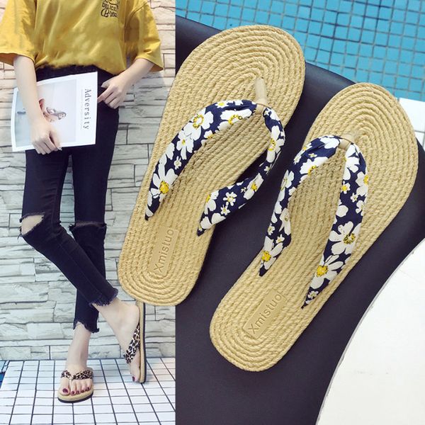 casual beach slippers women flip flops flat slides bohemian printed flower slippers summer shoes woman outdoor sandals 2019, Black
casual beach slippers women flip flops flat slides bohemian printed flower slippers summer shoes woman outdoor sandals 2019, Black