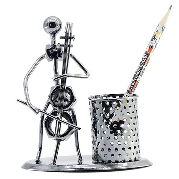 pen container holder pencil cup iron art music figure home office desk storage decor gift cello
pen container holder pencil cup iron art music figure home office desk storage decor gift cello
