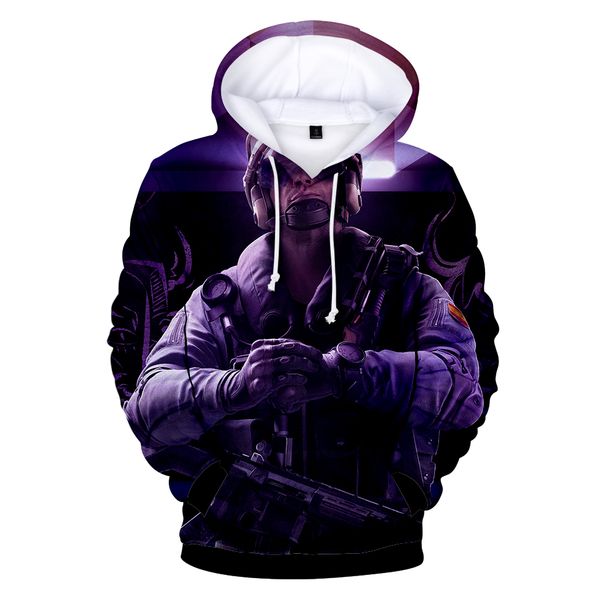 rainbow six siege 3d hoodies men/women fashion new game 3d print rainbow six siege men's hoodies sweatshirt clothes, Black
rainbow six siege 3d hoodies men/women fashion new game 3d print rainbow six siege men's hoodies sweatshirt clothes, Black