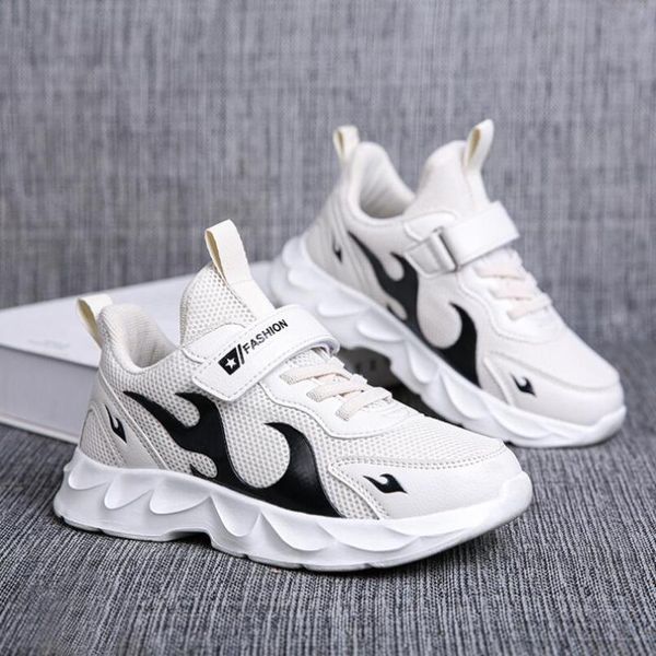 sneakers children's small white shoes casual mesh breathable sports lightweight fashion comfortable running, Black;red
sneakers children's small white shoes casual mesh breathable sports lightweight fashion comfortable running, Black;red
