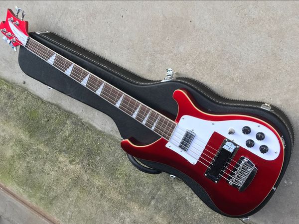 Супер редкий 5 струнный бас Ricken 4003 Fire glo металлик красный электрический бас гитара хромированная фурнитура Белый перламутровый треугольник гриф инкрустация
Супер редкий 5 струнный бас Ricken 4003 Fire glo металлик красный электрический бас гитара хромированная фурнитура Белый перламутровый треугольник гриф инкрустация