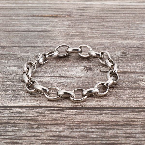 ktc002-z mens jewelry silver-tone stainless steel huge 10mm 20cm (8 inch) rolo chain link bracelet bangle for holiday gifts, Black
ktc002-z mens jewelry silver-tone stainless steel huge 10mm 20cm (8 inch) rolo chain link bracelet bangle for holiday gifts, Black