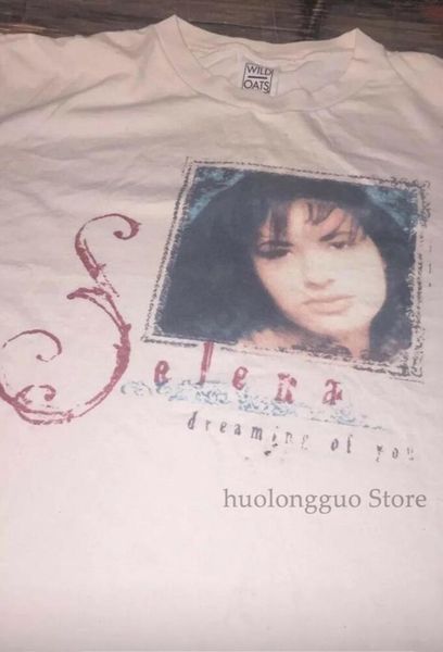 vintage 1995 selena quintanilla dreaming of you size xl t shirt 100% cotton men t shirt women tee, White;black
vintage 1995 selena quintanilla dreaming of you size xl t shirt 100% cotton men t shirt women tee, White;black