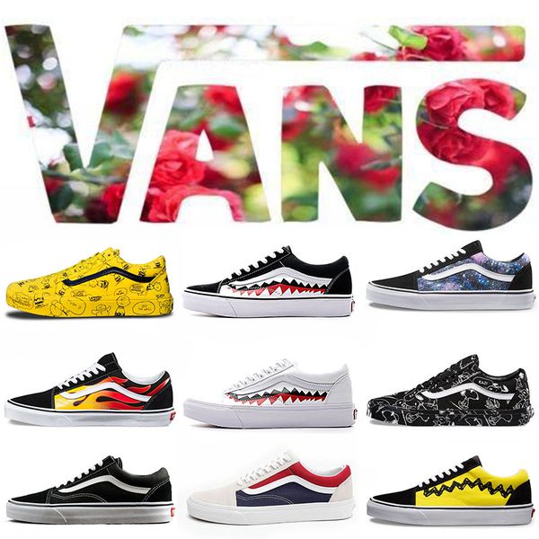 originals van old skool men women casual shoes rock flame yacht club sharktooth peanuts skateboard mens canvas sports running shoes sneaker, White;red
originals van old skool men women casual shoes rock flame yacht club sharktooth peanuts skateboard mens canvas sports running shoes sneaker, White;red