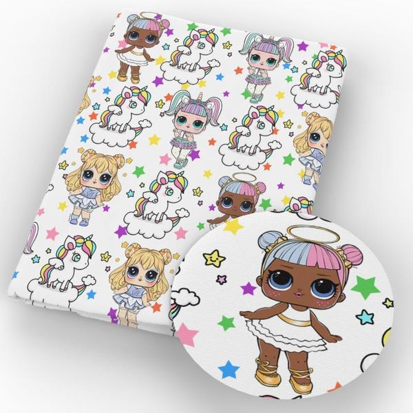 new 50*145cm girl polyester cotton fabric printed cloth sewing quilting fabrics for patchwork needlework,c5823, Black;white
new 50*145cm girl polyester cotton fabric printed cloth sewing quilting fabrics for patchwork needlework,c5823, Black;white