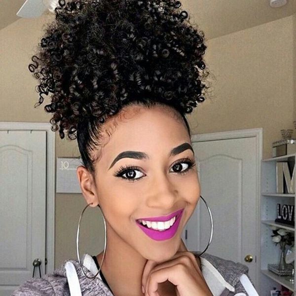 peruvian human hair ponytail afro kinky curly 4b 4c ponytail hairpiece 140g human horsetail unprocessed virgin human tight curly pony tail, Black
peruvian human hair ponytail afro kinky curly 4b 4c ponytail hairpiece 140g human horsetail unprocessed virgin human tight curly pony tail, Black