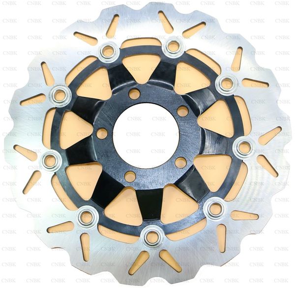 

front floating disc pan brake rotor for gsx 600 fj fk fl fm fn fp fs ft fv gsx600 1988 - 1997 1996 1995 1994 1993 1