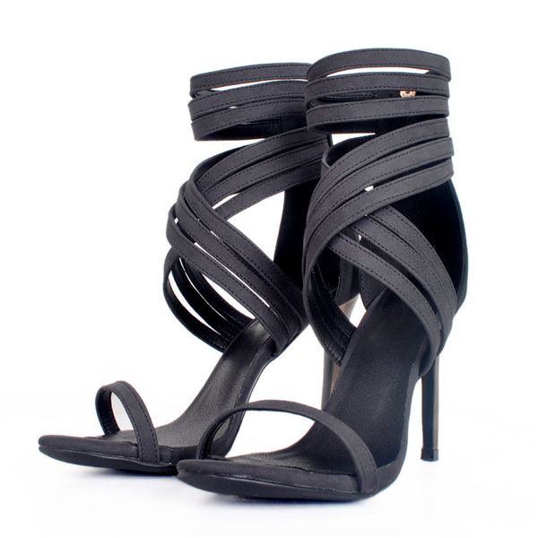 2020 ladies handcrafted high heel sandals x-cross straps party shoes zipper closure office dailywear fashion summer shoes mya114, Black
2020 ladies handcrafted high heel sandals x-cross straps party shoes zipper closure office dailywear fashion summer shoes mya114, Black
