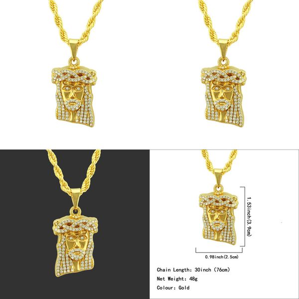 hip hop pendant necklace diamond three-dimensional head pendeloque cut necklace hip hop plated ladies necklace, Silver
hip hop pendant necklace diamond three-dimensional head pendeloque cut necklace hip hop plated ladies necklace, Silver