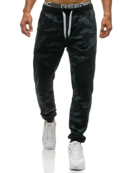 brand male new fashion 2018 slim camouflage pants men's casual men casual pants man trousers designer mens joggers, Black
brand male new fashion 2018 slim camouflage pants men's casual men casual pants man trousers designer mens joggers, Black