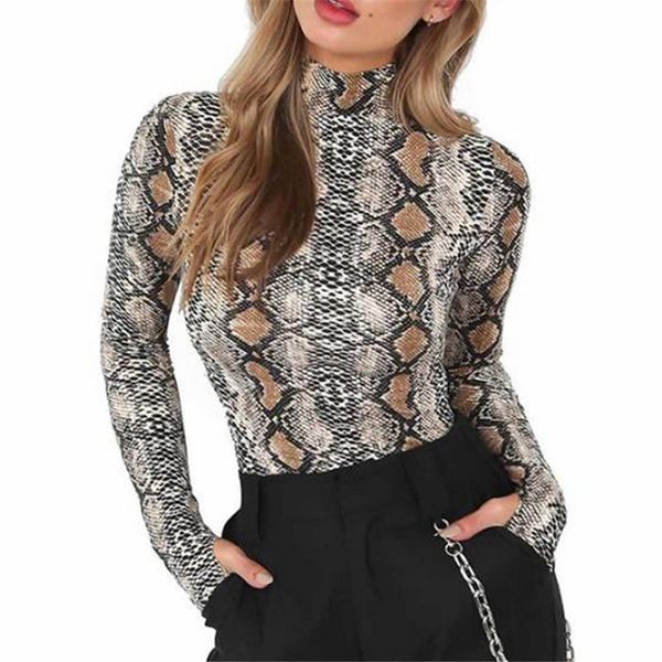 women jumpsuits rompers for women body women fashion spring and autumn sleeved jumpsuit snake print slim ladies shirt bodysuit, Black;white
women jumpsuits rompers for women body women fashion spring and autumn sleeved jumpsuit snake print slim ladies shirt bodysuit, Black;white