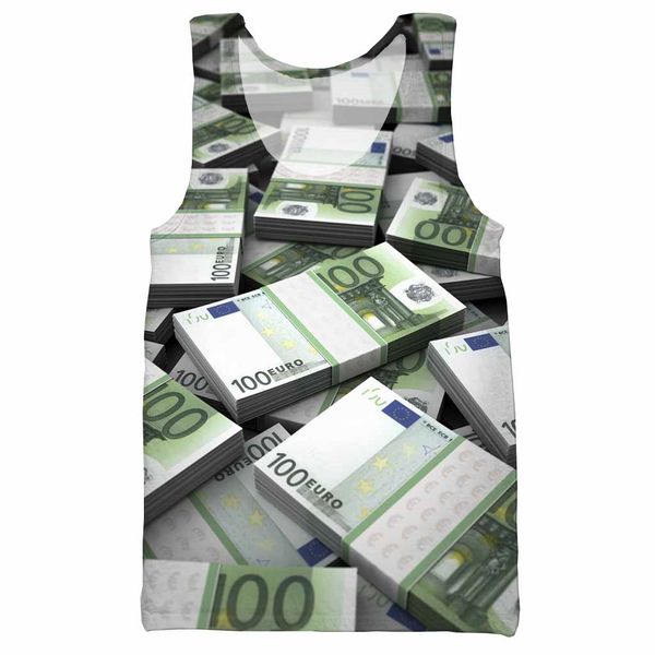 cool dollars euro 3d printed tank for men fashion cool summer tank work out men women halter, White;black
cool dollars euro 3d printed tank for men fashion cool summer tank work out men women halter, White;black