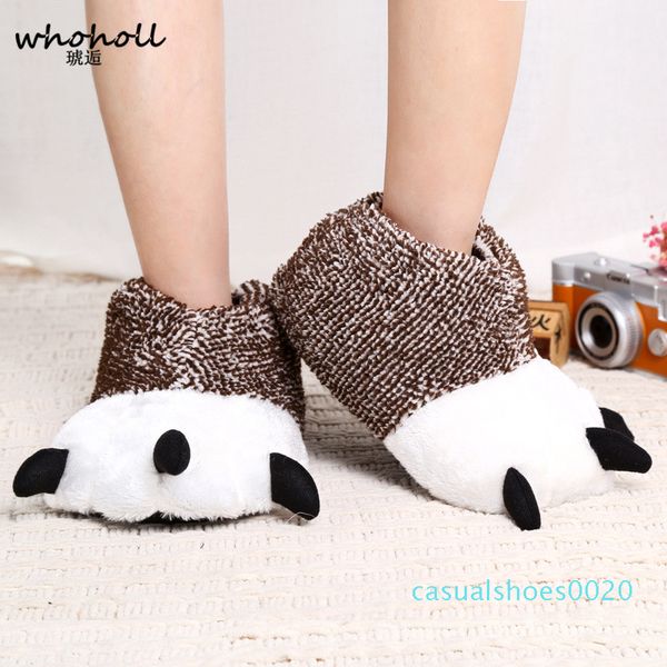 whoholl winter warm man women home slippers animal panda plush slippers female thermal soft cotton indoor house shoes c20, Black
whoholl winter warm man women home slippers animal panda plush slippers female thermal soft cotton indoor house shoes c20, Black