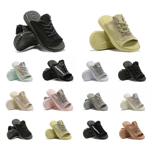 2019 New GID Clay Synth Lundmark Black White Static Antlia Men Women Designer Slides Slippers Kanye West platform mens Beach sandals 36-45
2019 New GID Clay Synth Lundmark Black White Static Antlia Men Women Designer Slides Slippers Kanye West platform mens Beach sandals 36-45