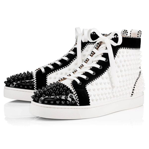 designer shoes studded spikes triple black red suede leather men women flat bottoms casual shoes fashion sneakers 36-47 with box dust ct01
designer shoes studded spikes triple black red suede leather men women flat bottoms casual shoes fashion sneakers 36-47 with box dust ct01