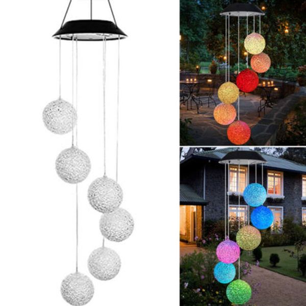 solar powered wind chime light led garden hanging spinner lamp color changing illuminated decorated balcony living room
solar powered wind chime light led garden hanging spinner lamp color changing illuminated decorated balcony living room