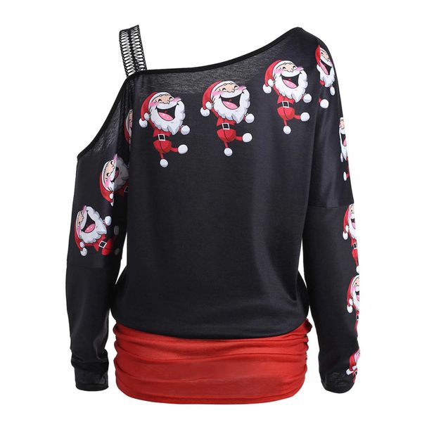 new year women xmas christmas santa dress long sleeve bodycon off shoulder casual mini tshirt dress patchwork plus size xxl, Black;gray
new year women xmas christmas santa dress long sleeve bodycon off shoulder casual mini tshirt dress patchwork plus size xxl, Black;gray