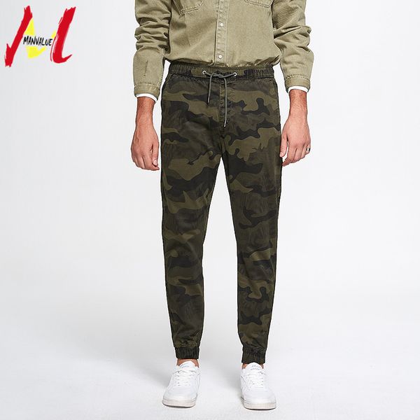 manvalue men's originally fashion autumn and winter camouflage overalls men's leisure trousers washed tied-up jogging pants, Black
manvalue men's originally fashion autumn and winter camouflage overalls men's leisure trousers washed tied-up jogging pants, Black