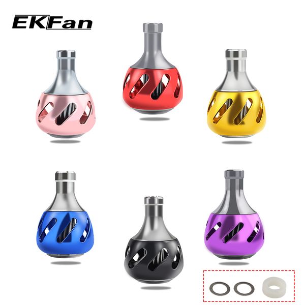 ekfan aluminum alloy fishing reel handle knobs for 800-3000 spinning reels fishing tackle accessory
ekfan aluminum alloy fishing reel handle knobs for 800-3000 spinning reels fishing tackle accessory