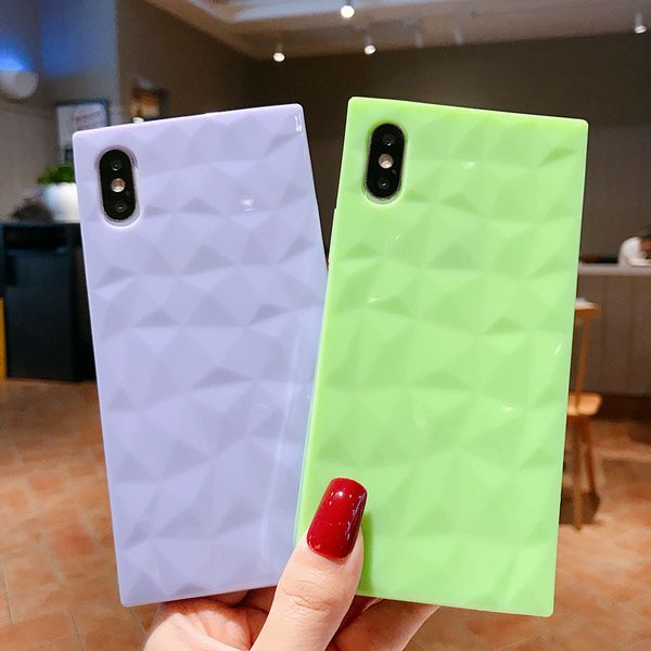 luxury designer rhombus tpu cellphone case diamond back cover for iphone xs max xr x 8 7 6 plus shell
luxury designer rhombus tpu cellphone case diamond back cover for iphone xs max xr x 8 7 6 plus shell