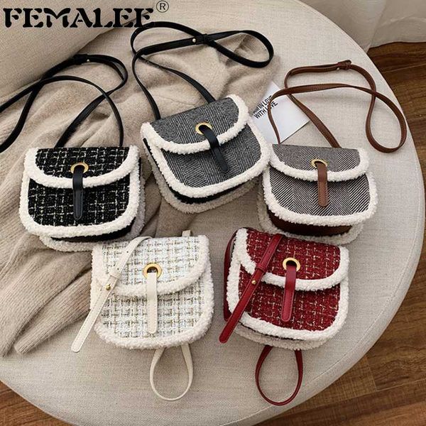plush border small cross body bag for women 2020 mini saddle purse wool tweed ladies woven shoulder messenger bags
plush border small cross body bag for women 2020 mini saddle purse wool tweed ladies woven shoulder messenger bags