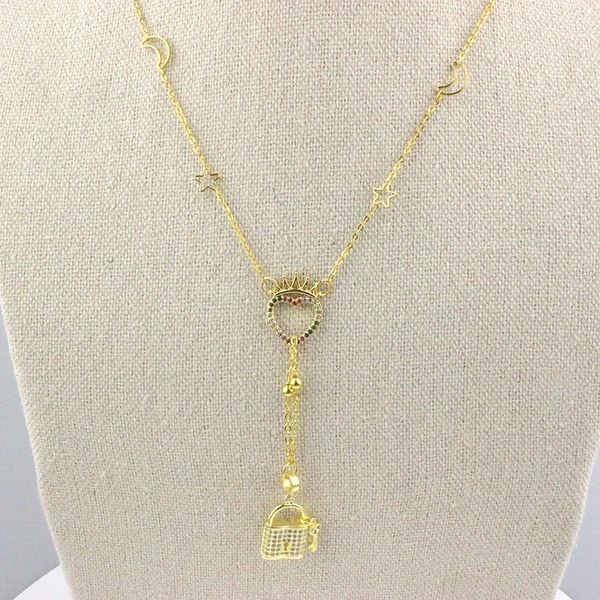 18inch 5pcs/lot new design colorful cz key and lock shape necklace,dubic zircon component,plated chain necklace wholesale, Silver
18inch 5pcs/lot new design colorful cz key and lock shape necklace,dubic zircon component,plated chain necklace wholesale, Silver