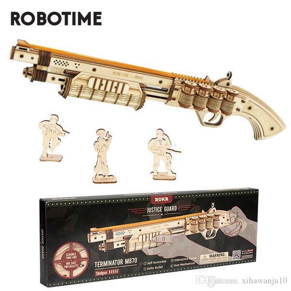 robotime gun model buliding kit toys assembly games gift for children kids boys birthday gift 
robotime gun model buliding kit toys assembly games gift for children kids boys birthday gift