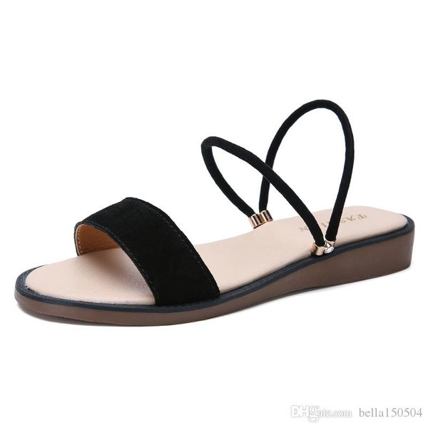 designer sandals summer women shoes fashion women flat sandals concise solid flip flops ladies casual roman summer beach slippers, Black
designer sandals summer women shoes fashion women flat sandals concise solid flip flops ladies casual roman summer beach slippers, Black