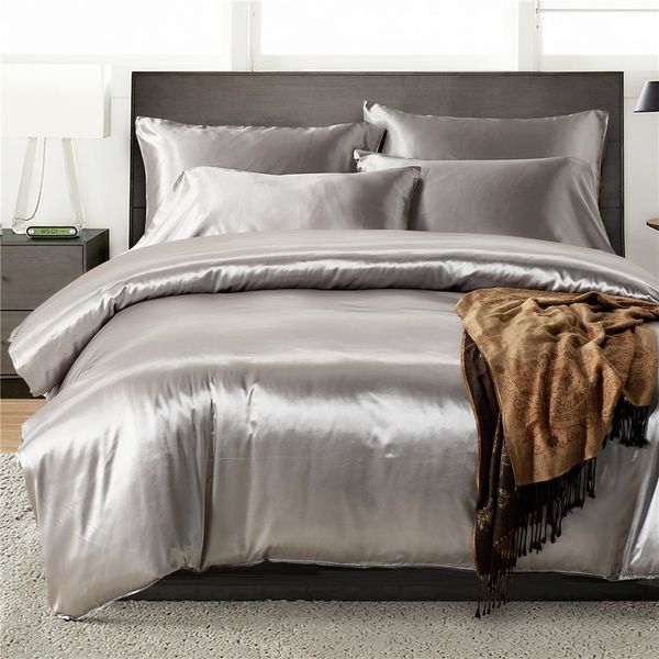 nordic style silky bedding set size satin grey duvet cover set solid color simple beautiful quilt cover bedclothes
nordic style silky bedding set size satin grey duvet cover set solid color simple beautiful quilt cover bedclothes