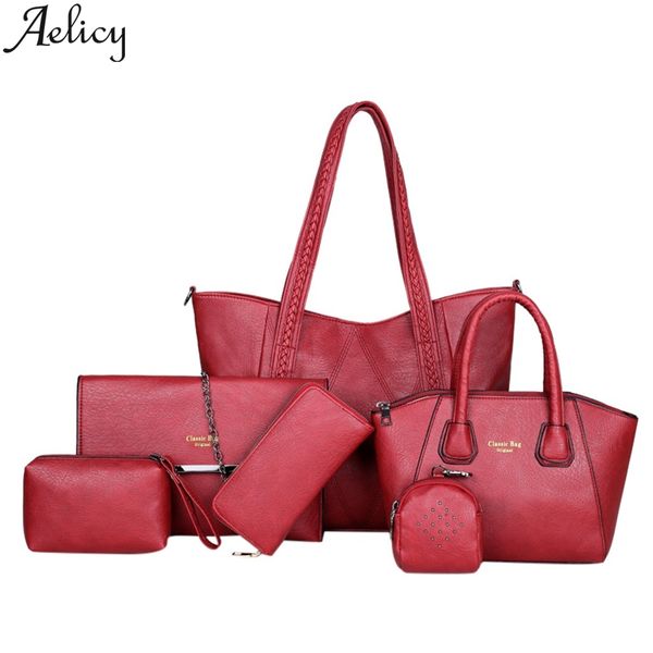 aelicy women crossbody bags handbags ladies european and american style retro six-piece leather handbag messenger bag
aelicy women crossbody bags handbags ladies european and american style retro six-piece leather handbag messenger bag