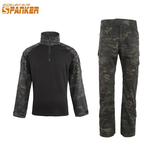 excellent elite spanker outdoor tactical men's bdu uniform tactical combat training set, Camo
excellent elite spanker outdoor tactical men's bdu uniform tactical combat training set, Camo