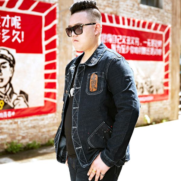 plus size 8xl 7xl 6xl men's denim jackets trend fashion cowboy motorcycle jacket coats clothing male casual loose outwear, Black;brown
plus size 8xl 7xl 6xl men's denim jackets trend fashion cowboy motorcycle jacket coats clothing male casual loose outwear, Black;brown