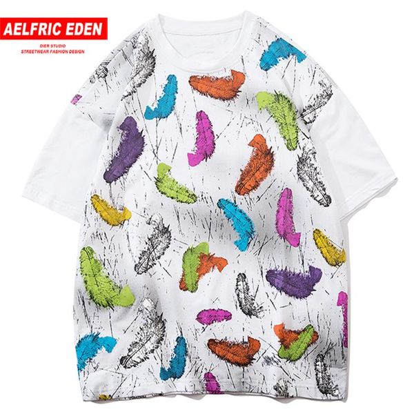 aelfric eden feather print t shirt hip hop man harajuku streetwear oversized cotton 2020 summer casual fashion tees shirts, White;black
aelfric eden feather print t shirt hip hop man harajuku streetwear oversized cotton 2020 summer casual fashion tees shirts, White;black