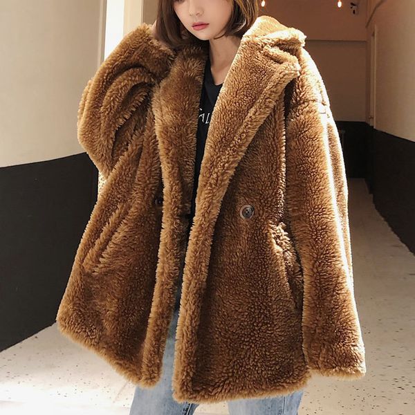 winter spring lady faux fur coats women overcoat velvet european imported women short shearling coat long sleeve streetwear a072, Black
winter spring lady faux fur coats women overcoat velvet european imported women short shearling coat long sleeve streetwear a072, Black