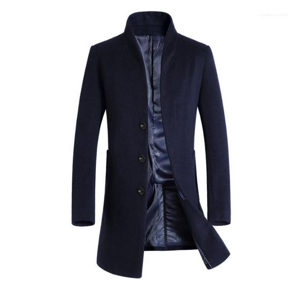 neck long coats button business style fashion hoome clothing winter men solid trench coats lapel, Tan;black
neck long coats button business style fashion hoome clothing winter men solid trench coats lapel, Tan;black