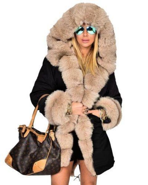 women long down jackets thick warm winter fur collar designer coats army camouflage military down parkas coat, Black
women long down jackets thick warm winter fur collar designer coats army camouflage military down parkas coat, Black