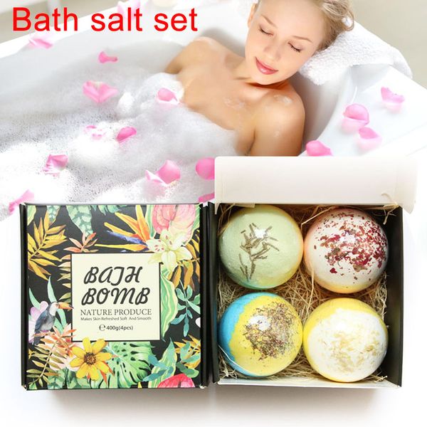 4pcs bath salt bomb ball essential oil natural bubble moisturize relaxation gift body skin care beauty bath salt set
4pcs bath salt bomb ball essential oil natural bubble moisturize relaxation gift body skin care beauty bath salt set
