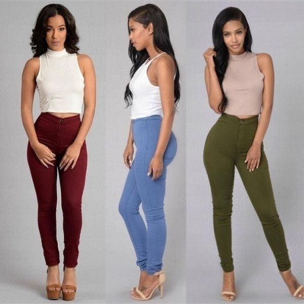 women jeggings casual blue pants high waist elastic stretch ladies female washed denim skinny pencil pants
women jeggings casual blue pants high waist elastic stretch ladies female washed denim skinny pencil pants