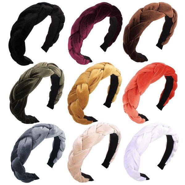 high-end hair accessories women's pearl velvet scrunchies twist braids knotted wide-brimmed fashion girl hair band headwear
high-end hair accessories women's pearl velvet scrunchies twist braids knotted wide-brimmed fashion girl hair band headwear