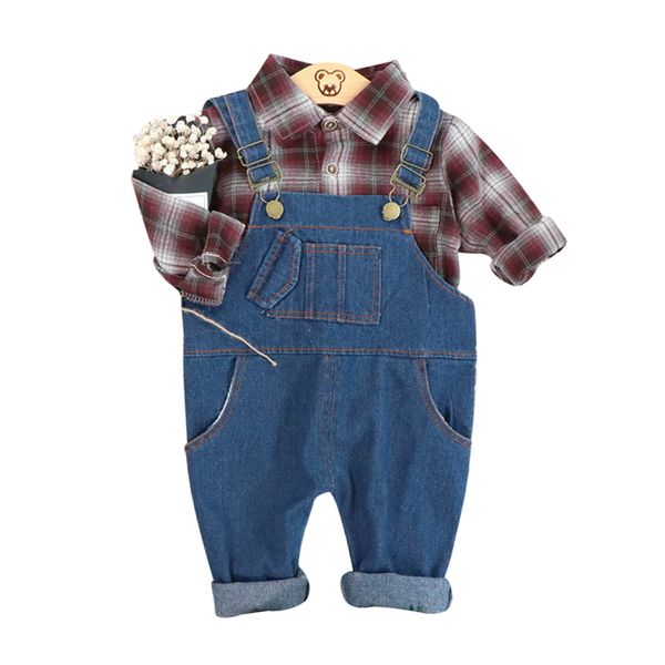 baby clothes for girl new baby boy clothes autumn outfits long sleeve plaid print shirt strap pants trousers casual sets, White
baby clothes for girl new baby boy clothes autumn outfits long sleeve plaid print shirt strap pants trousers casual sets, White