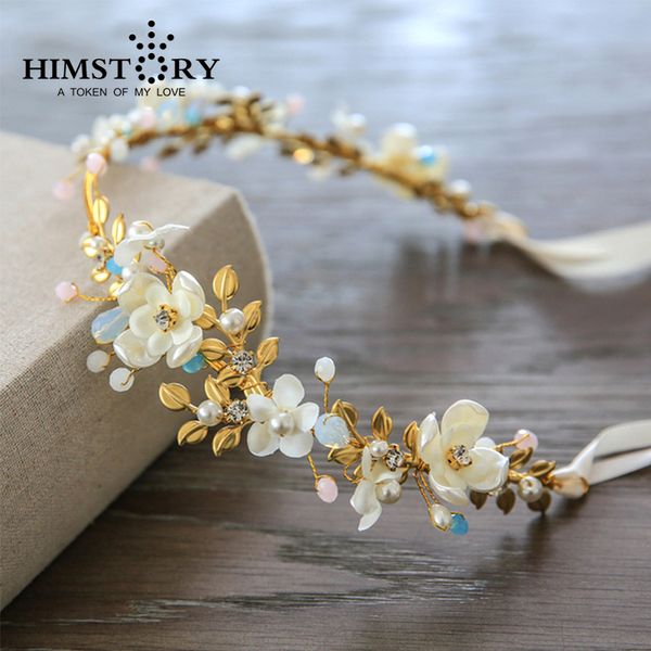 flower wedding hair tiaras ,high-end handmade beaded wedding bridal headband hair accessory, Golden;white
flower wedding hair tiaras ,high-end handmade beaded wedding bridal headband hair accessory, Golden;white