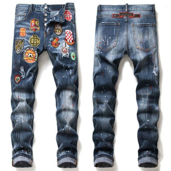 mens rips stretch black jeans fashion slim fit washed motocycle denim pants panelled hip hop trousers slim-fit elastic trousers ozgl, Blue
mens rips stretch black jeans fashion slim fit washed motocycle denim pants panelled hip hop trousers slim-fit elastic trousers ozgl, Blue