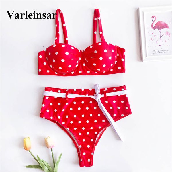 polka dot high waist bikini female swimsuit 2019 women swimwear two-pieces bikini set push up bather bathing suit v1478
polka dot high waist bikini female swimsuit 2019 women swimwear two-pieces bikini set push up bather bathing suit v1478