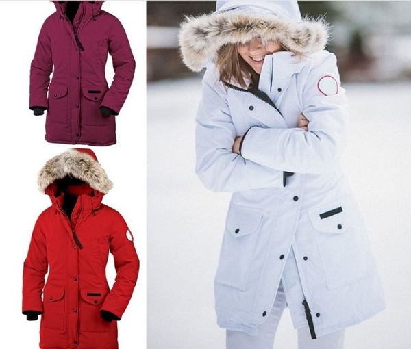 Canada winter coat women 039 down de igner parka winter thick white duck down long coat hooded parka, Black
Canada winter coat women 039 down de igner parka winter thick white duck down long coat hooded parka, Black