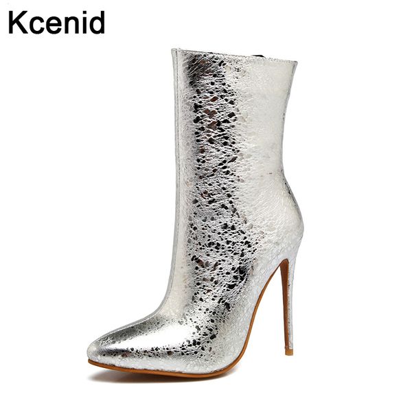 kcenid plus size 33-48 fashion pointed toe women winter boots silver short booties thin high heel fashion star dress shoes, Black
kcenid plus size 33-48 fashion pointed toe women winter boots silver short booties thin high heel fashion star dress shoes, Black