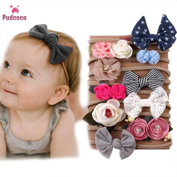pudcoco 10pcs newborn baby girl hair accessories bowknot flower headband hair band set, Slivery;white
pudcoco 10pcs newborn baby girl hair accessories bowknot flower headband hair band set, Slivery;white