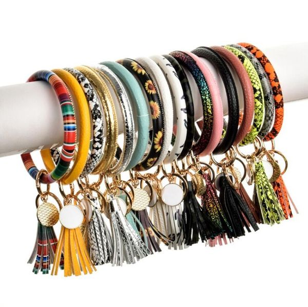 dhl 2020 monogram keychain boho leather bracelet leopard keyring chain wristlet o key ring wrist strap, key organizer holder jewelry, Black
dhl 2020 monogram keychain boho leather bracelet leopard keyring chain wristlet o key ring wrist strap, key organizer holder jewelry, Black