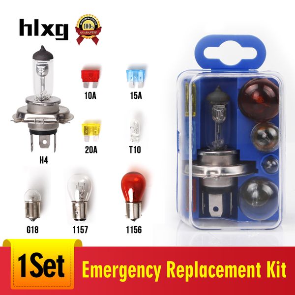 hlxg universal car emergency light bulb fuse replacement kit 12v 55w h4 hi lo beam 1156 1157 g18 t10 168 w5w tail side bulb
hlxg universal car emergency light bulb fuse replacement kit 12v 55w h4 hi lo beam 1156 1157 g18 t10 168 w5w tail side bulb